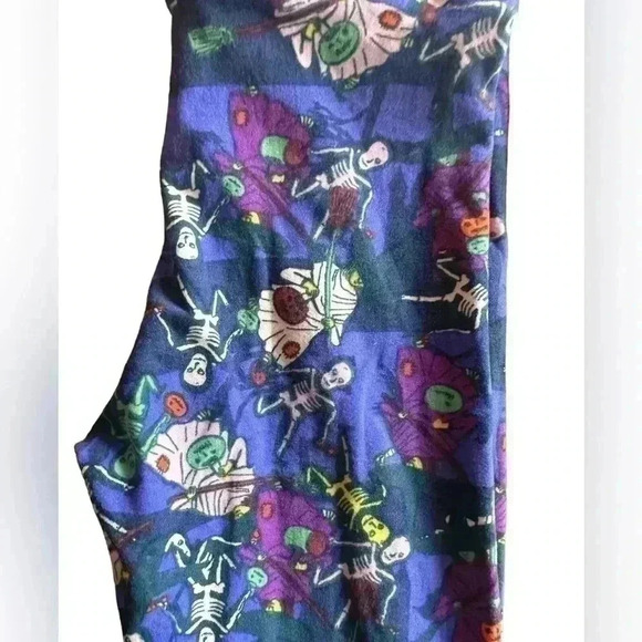 Kids S/M lularoe Halloween leggings bundle (of 2) new ( 1 has pkg) . - Picture 3 of 10